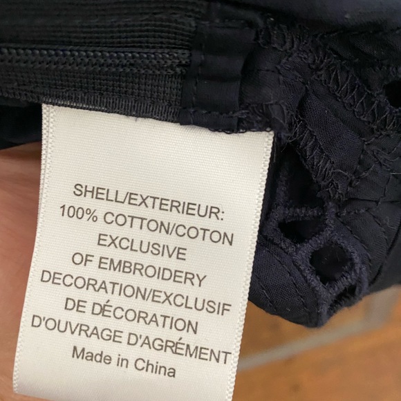 New Tory Burch top. Great with jeans, shorts and as a cover up. Size 10 $100 - Picture 5 of 5